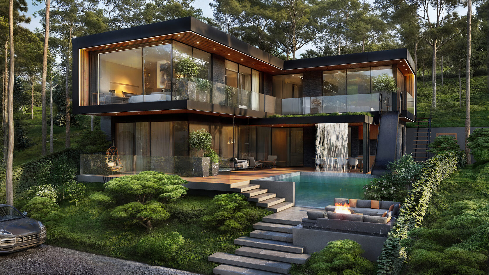 Villa Forest — Private Wellness Club Panorama